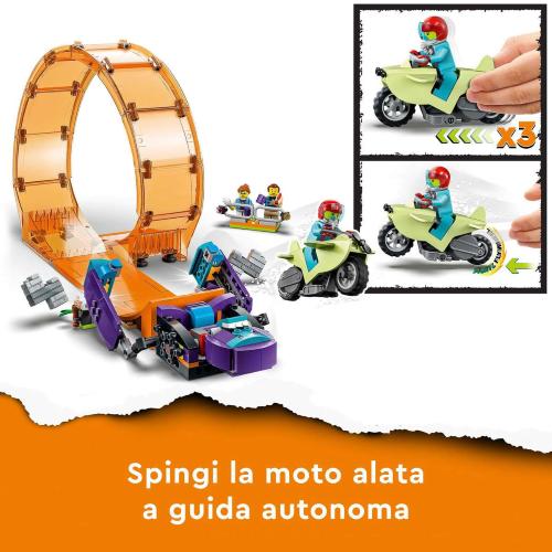 LEGO CITY STUNTZ GIRO DELLA MORTE DELLO SCIMPANZÉ