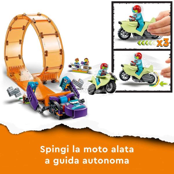 LEGO CITY STUNTZ GIRO DELLA MORTE DELLO SCIMPANZÉ