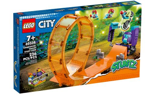 LEGO CITY STUNTZ GIRO DELLA MORTE DELLO SCIMPANZÉ