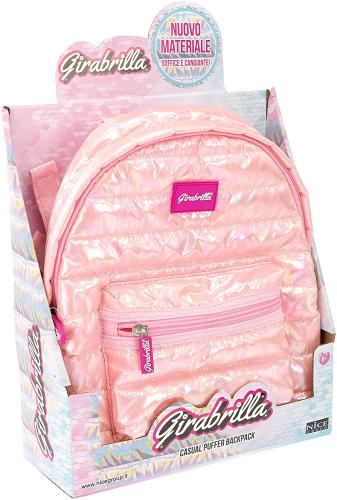 Prodotto: NIC-19009.19010 - GIRABRILLA PUFFER CASUAL ZAINO ZAINETTO ROSA -  NICE