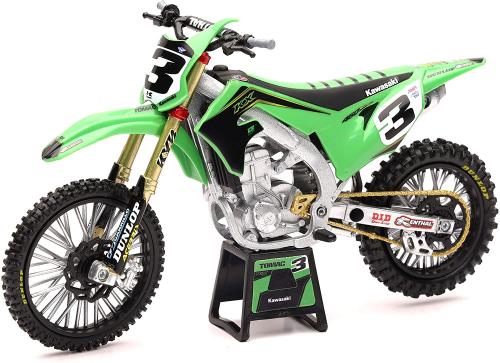 MOTO RACING DIRT BIKE 1:12 KAWASAKI KX 450 ELI-TOMAC