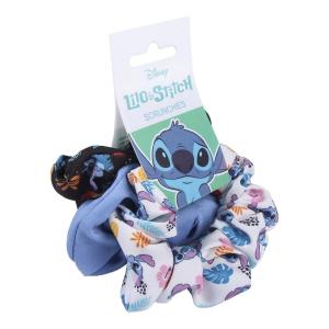 ACCESSORI CAPELLI ELASTICO PER CAPELLI IN TELA 3 PZ DISNEY LILO STITCH