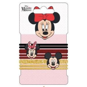 ACCESSORI CAPELLI ELASTICI 8 PZ MINNIE